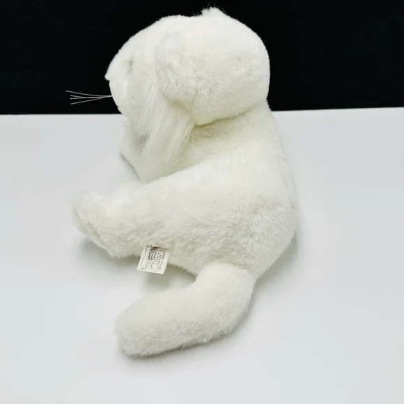 VTG Kellytoy Jungle Fantasies White Tiger Original Tag Plush Stuffed Animal 13” - Picture 7 of 10